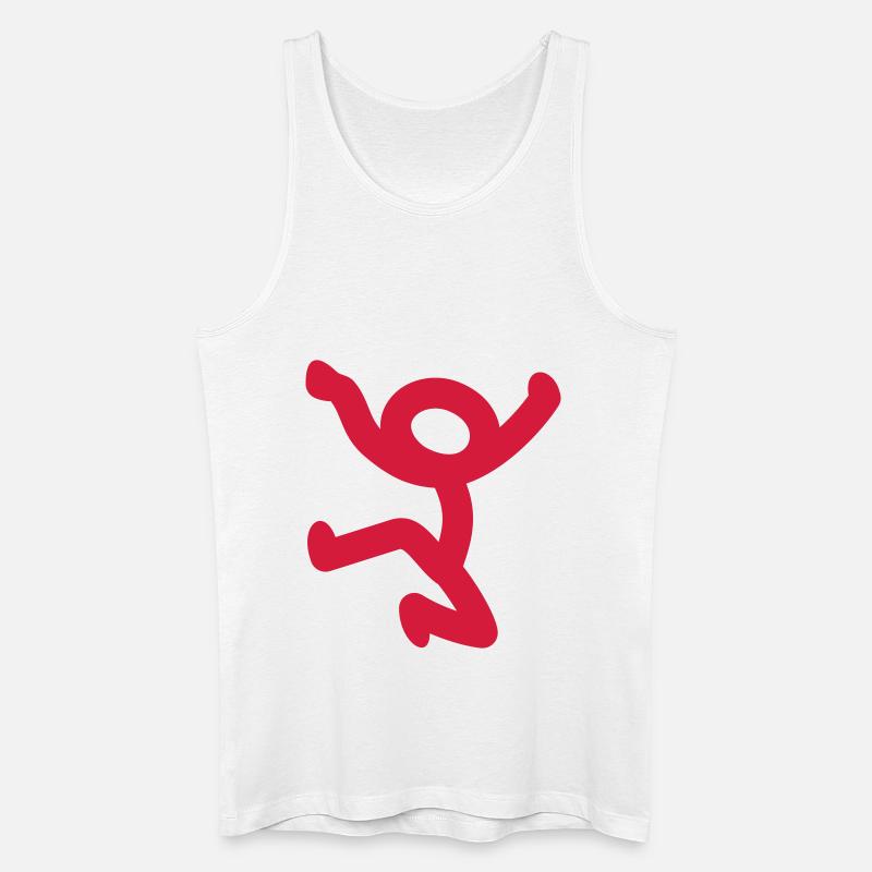 Comic - Männer Bio Tank Top - Weiß