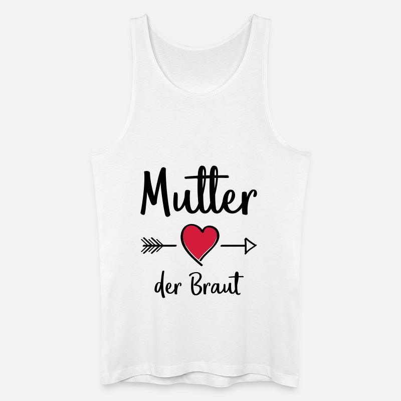 mutter der braut - Männer Bio Tank Top - Weiß