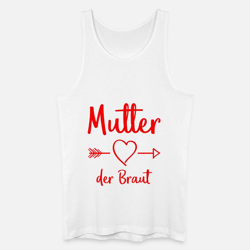 mutter der braut - Männer Bio Tank Top - Weiß