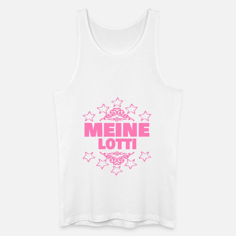 Mädchen Lotti - Männer Bio Tank Top - Weiß