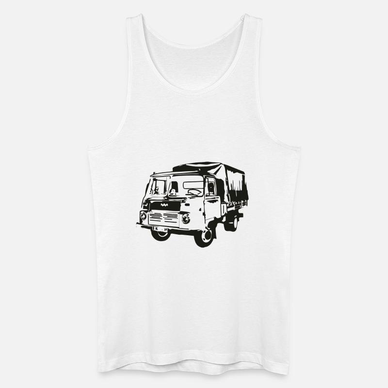 Robur Pritsche LO LD IFA - Männer Bio Tank Top - Weiß