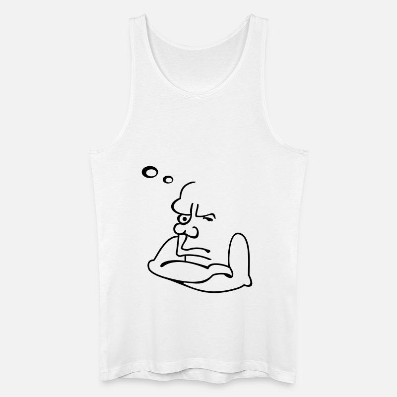 Old splinter / Alder Bruddler (1c) - Männer Bio Tank Top - Weiß