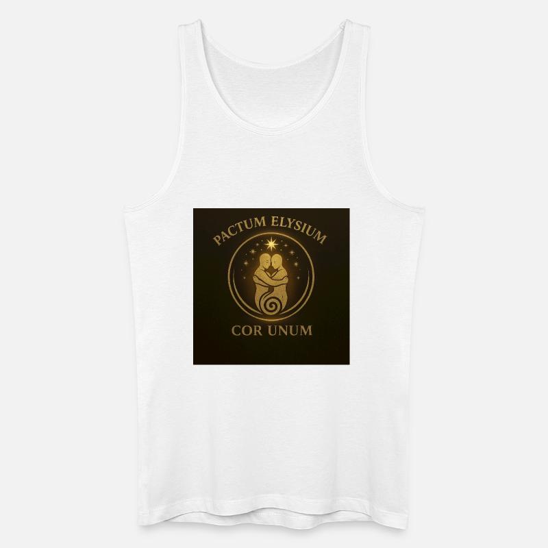 Pactum Elysium  - Männer Bio Tank Top - Weiß
