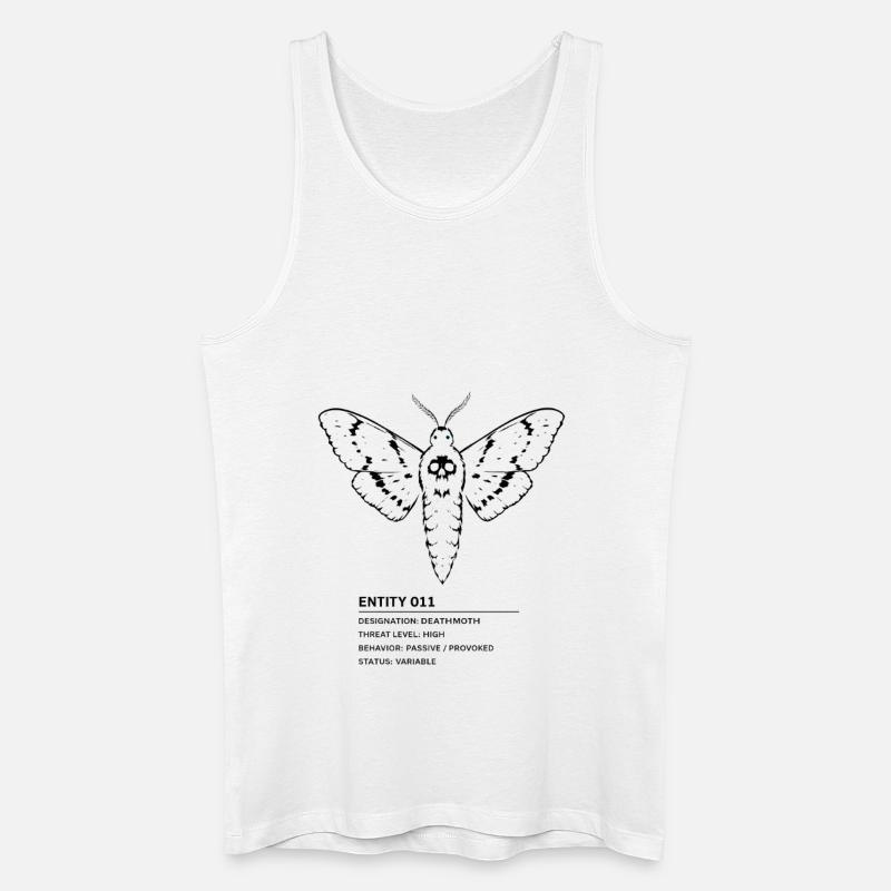 Backrooms Entity 11 black - Männer Bio Tank Top - Weiß