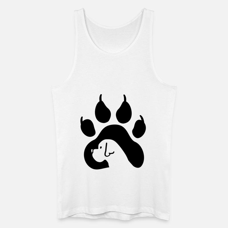 hunde - Männer Bio Tank Top - Weiß