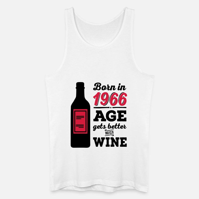 1966 - Männer Bio Tank Top - Weiß