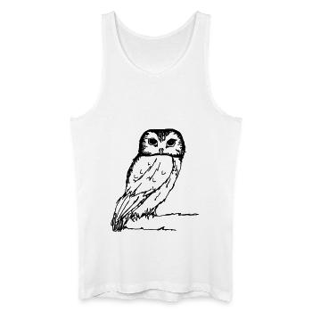 Buhu - Men’s Organic Tank Top - white - Front