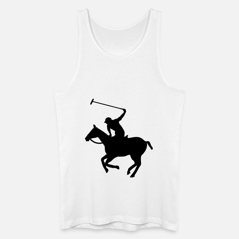 polo - Männer Bio Tank Top - Weiß