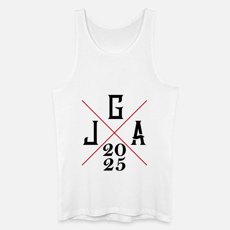 JGA 2025 - Männer Bio Tank Top - Weiß