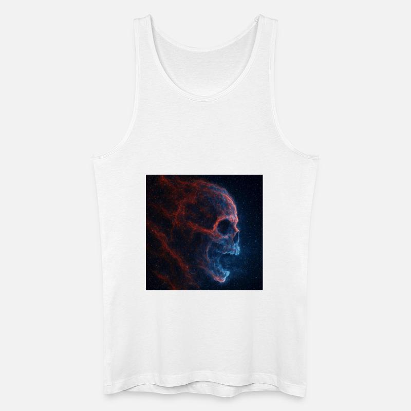 Dead Star - Männer Bio Tank Top - Weiß
