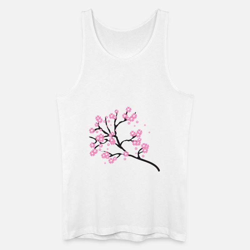 Schöne Blumen! - Männer Bio Tank Top - Weiß