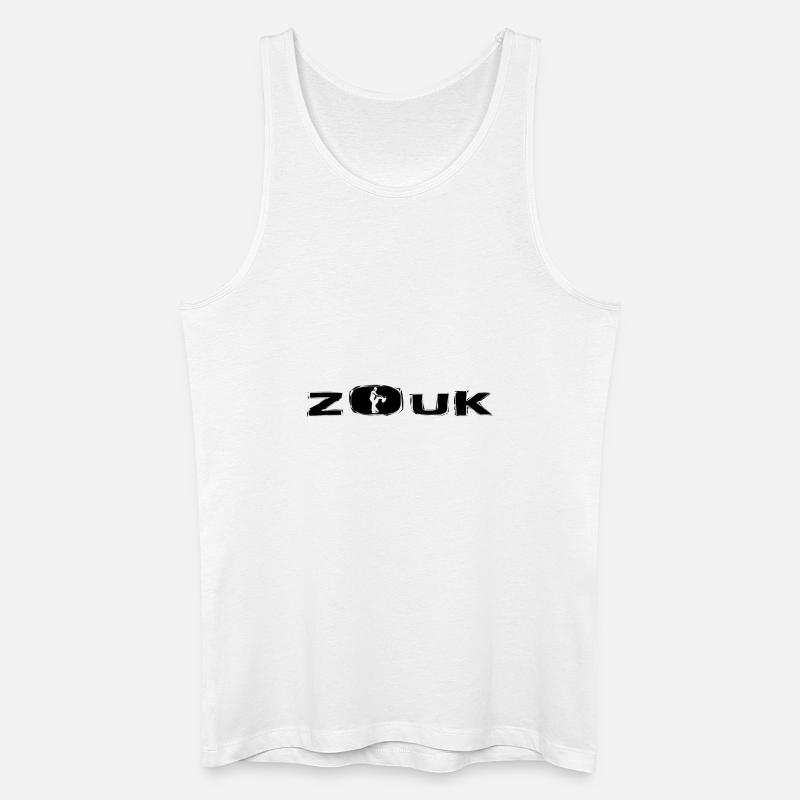 Licence to zouk - Männer Bio Tank Top - Weiß