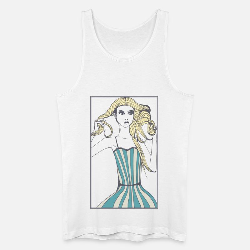 Goldloeckchen - Männer Bio Tank Top - Weiß