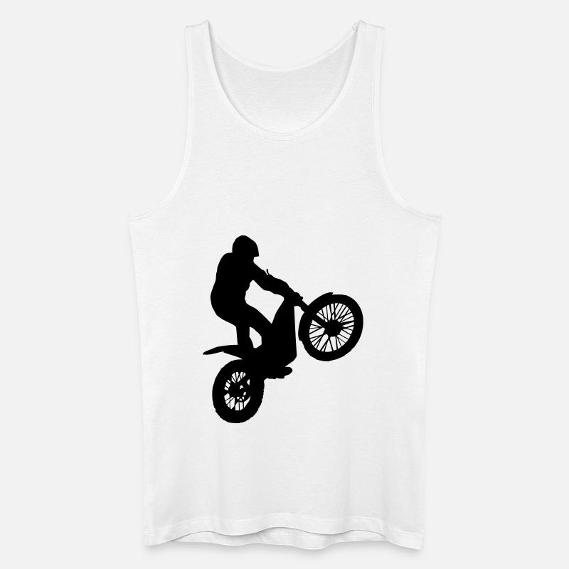 Trial - Männer Bio Tank Top - Weiß
