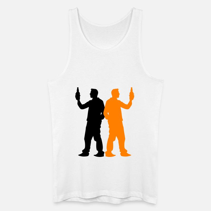 Junggesellenabschied Crew Gruppe - Männer Bio Tank Top - Weiß