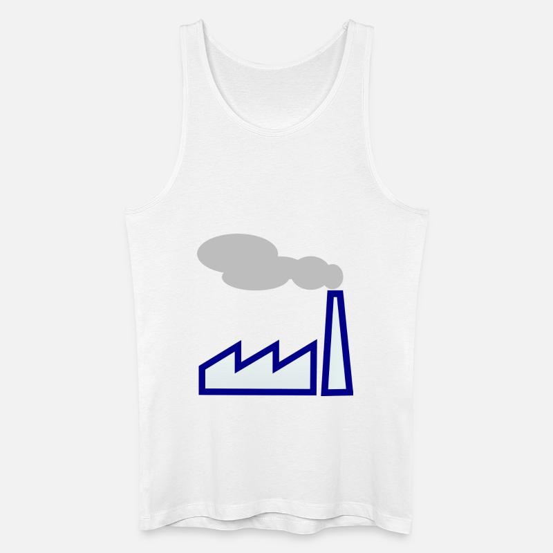 Industrie! Geschenk Idee Geschenkidee - Männer Bio Tank Top - Weiß