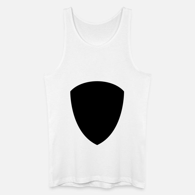 Shield de - Männer Bio Tank Top - Weiß