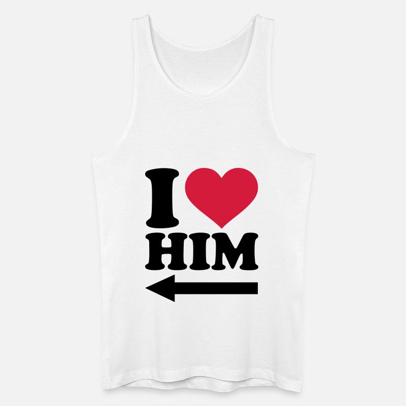 Freund - Männer Bio Tank Top - Weiß