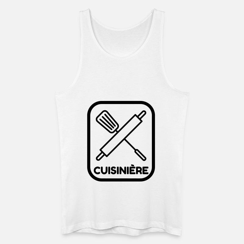 Koch / Kochen / Cooking / Chef - Männer Bio Tank Top - Weiß