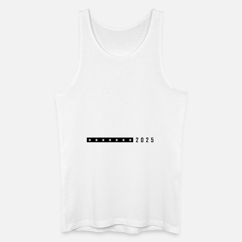 2025 Symbol Element - Männer Bio Tank Top - Weiß