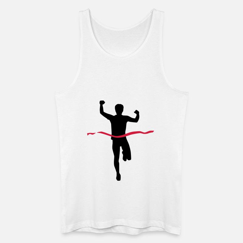 Laufen - Männer Bio Tank Top - Weiß