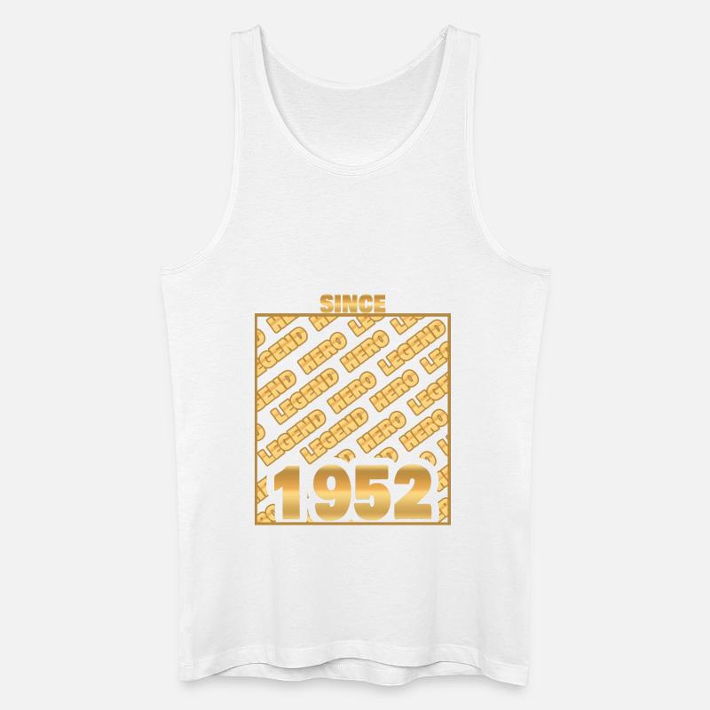 Legend 1952 - Männer Bio Tank Top - Weiß