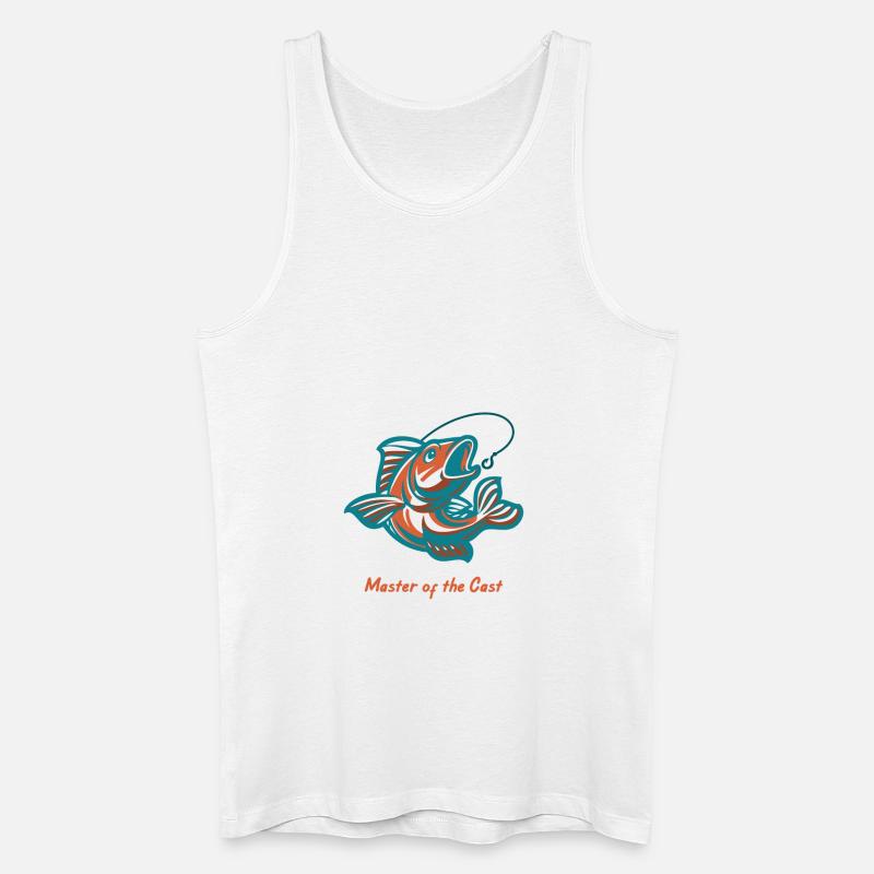 Big Catch - Männer Bio Tank Top - Weiß