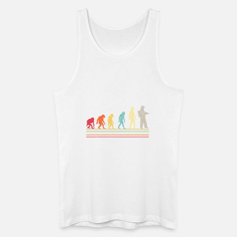 Evolution Firefighters Firefighters players - Men’s Organic Tank Top - white