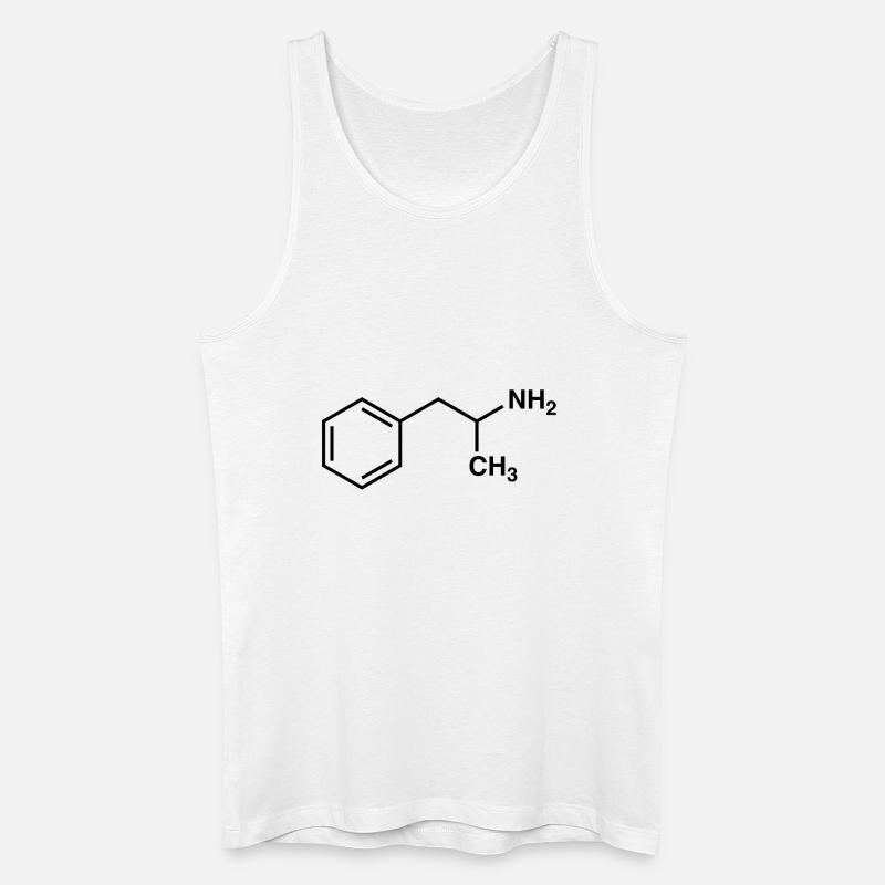 Amphetamin - schwarz - Männer Bio Tank Top - Weiß