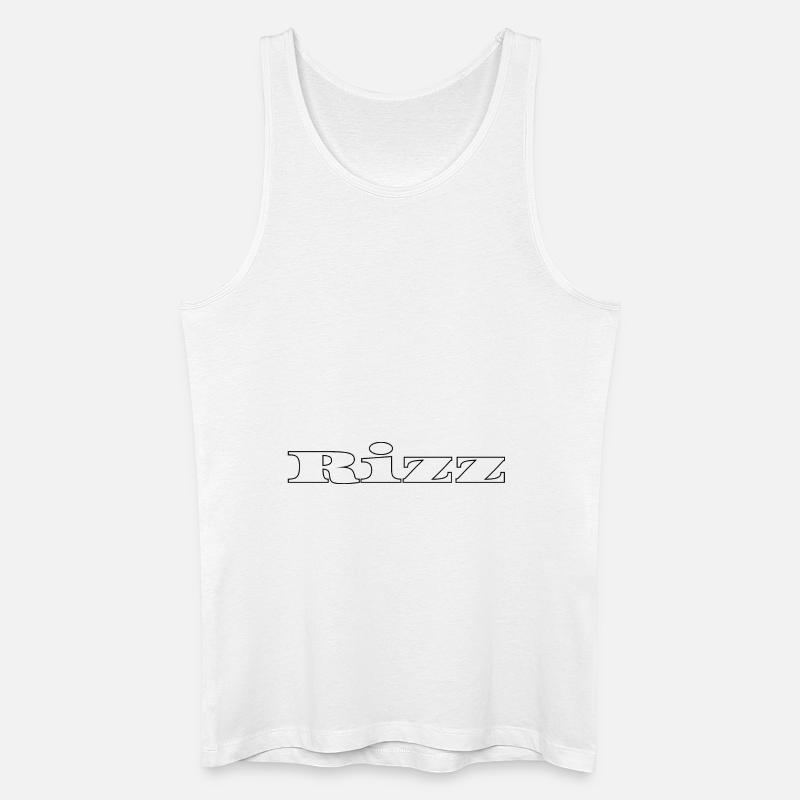 Fantastic Rizz Design - Männer Bio Tank Top - Weiß