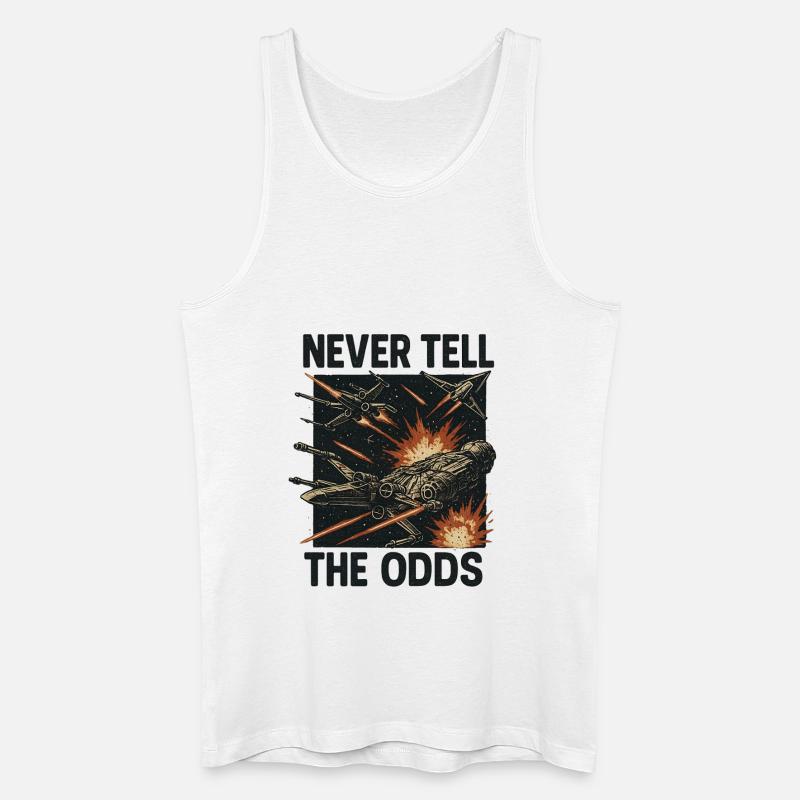 Kampf der Galaxien - Männer Bio Tank Top - Weiß