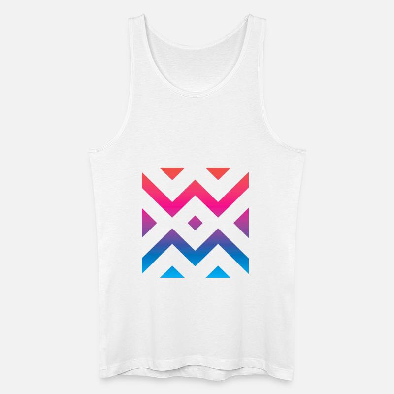 WM - Männer Bio Tank Top - Weiß