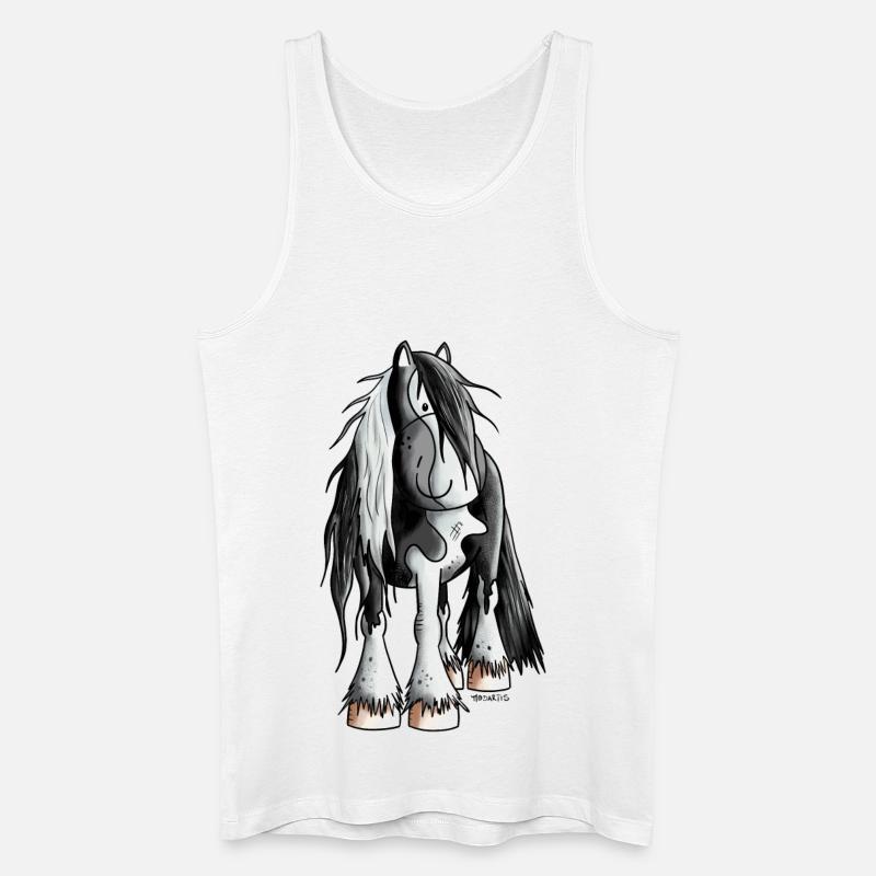 Fescher Irish Tinker - Männer Bio Tank Top - Weiß