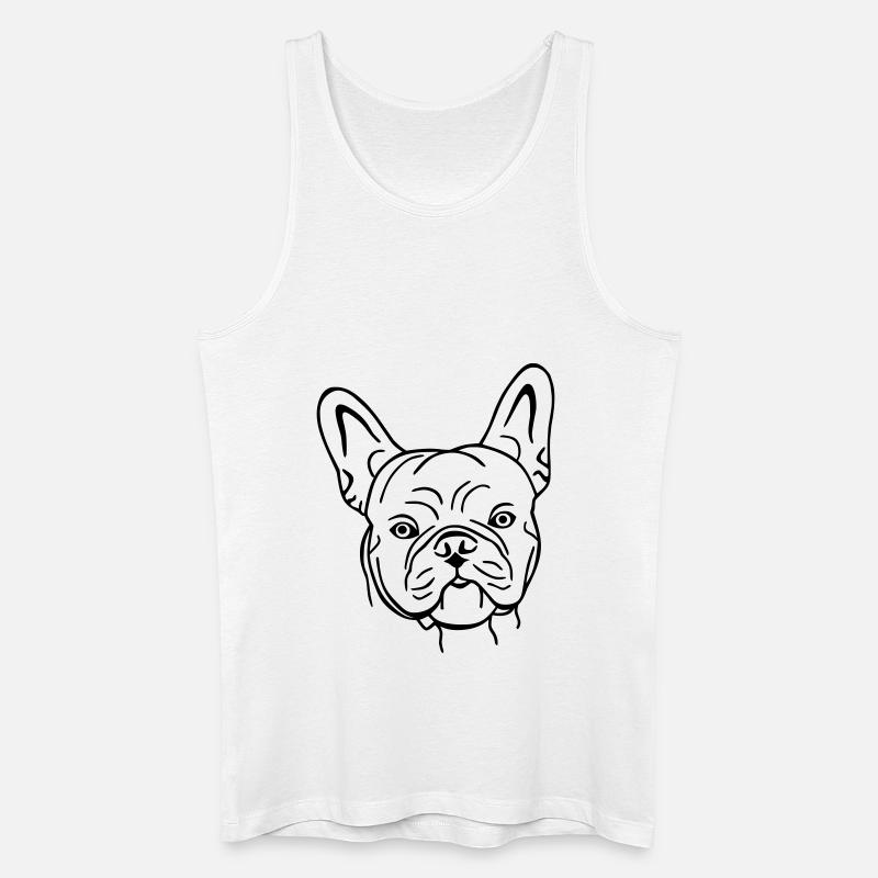 bully 1 - Männer Bio Tank Top - Weiß