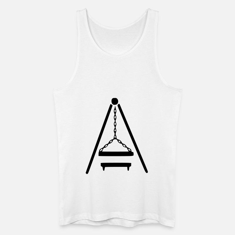 Schwenker - Männer Bio Tank Top - Weiß