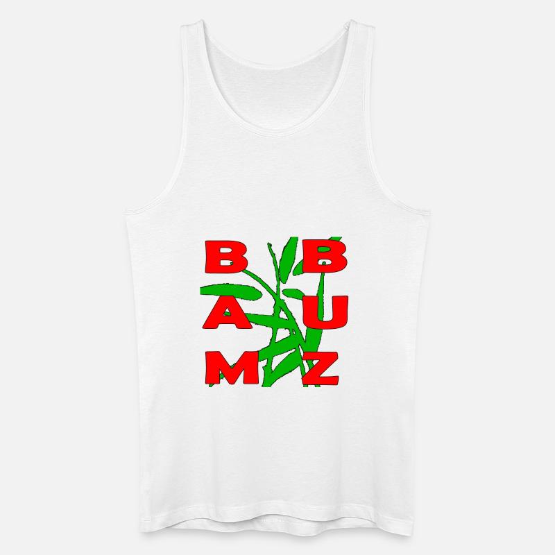 Bambuz merch - Männer Bio Tank Top - Weiß