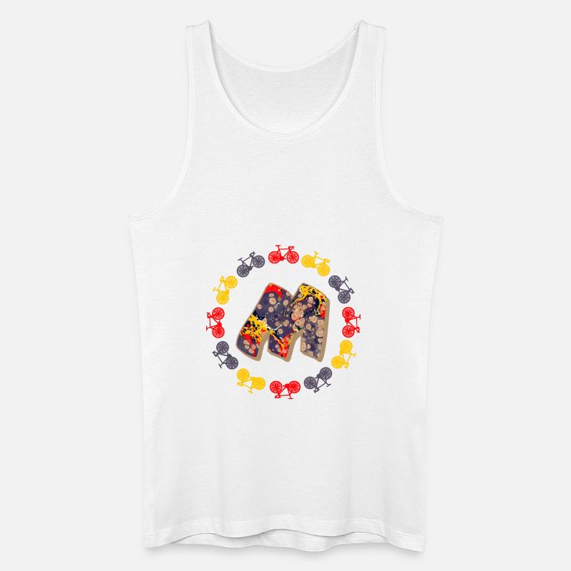 fahrrad e 202 m - Männer Bio Tank Top - Weiß