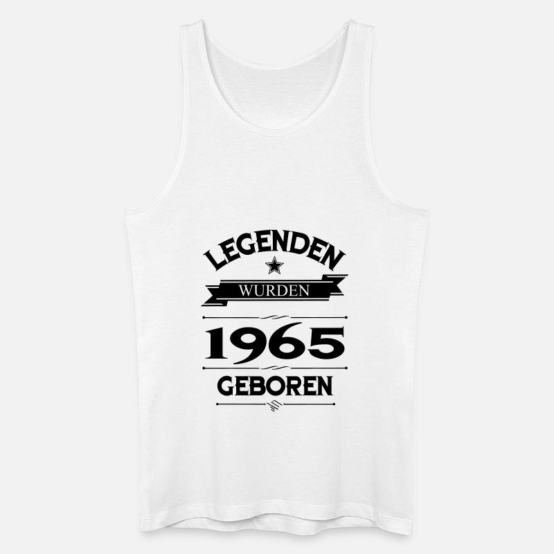 1965 - Männer Bio Tank Top - Weiß