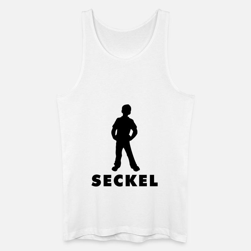 Pforzheimer Seckel - Männer Bio Tank Top - Weiß