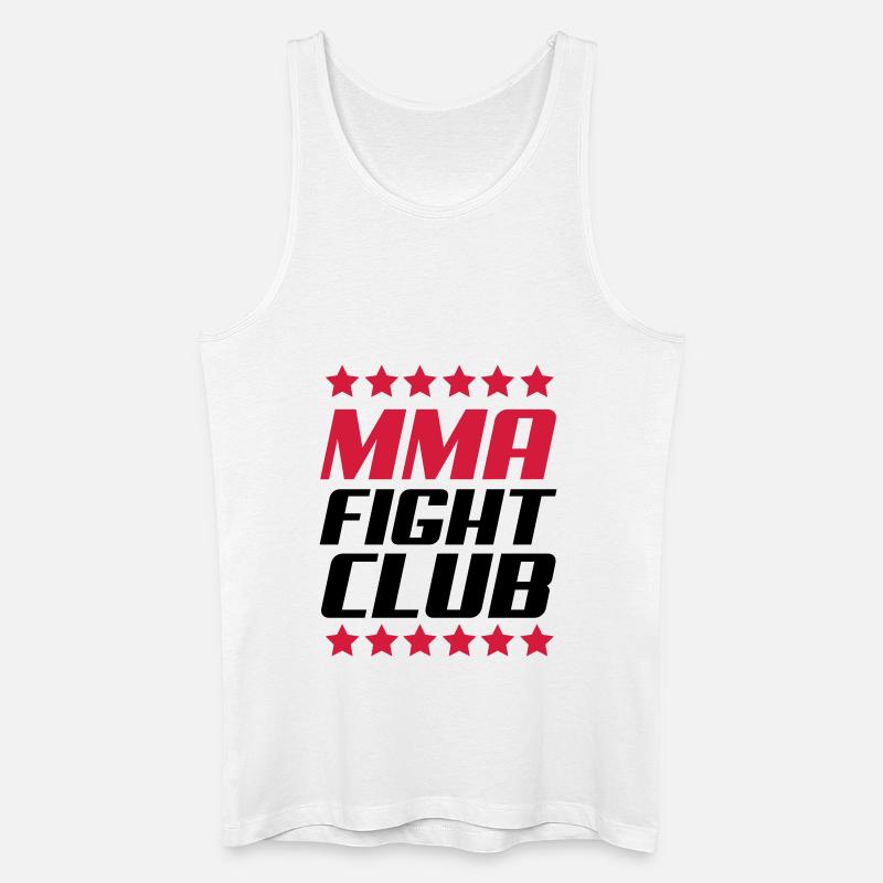 mma02 - Männer Bio Tank Top - Weiß