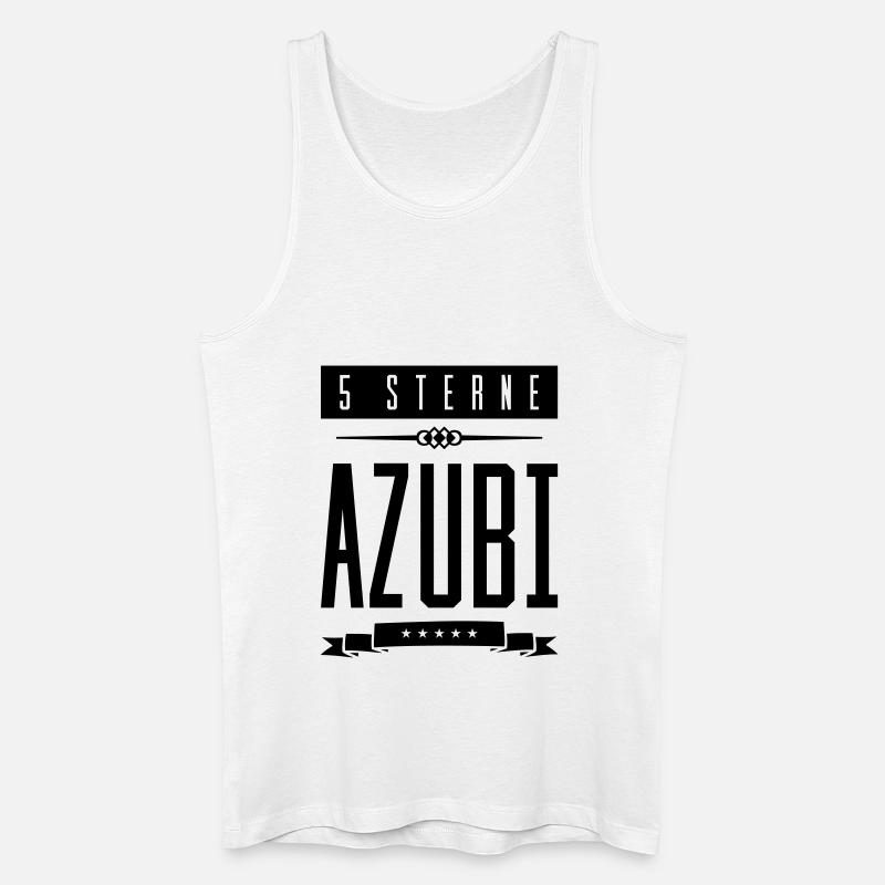 5 sterne azubi - Männer Bio Tank Top - Weiß