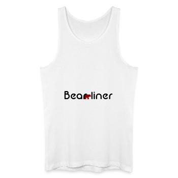 Berliner - Männer Bio Tank Top - Weiß - Vorne