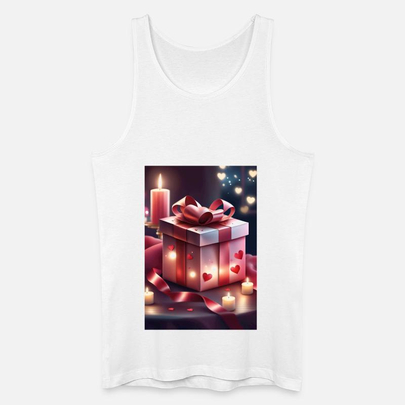 Schönes Geschenk - Männer Bio Tank Top - Weiß