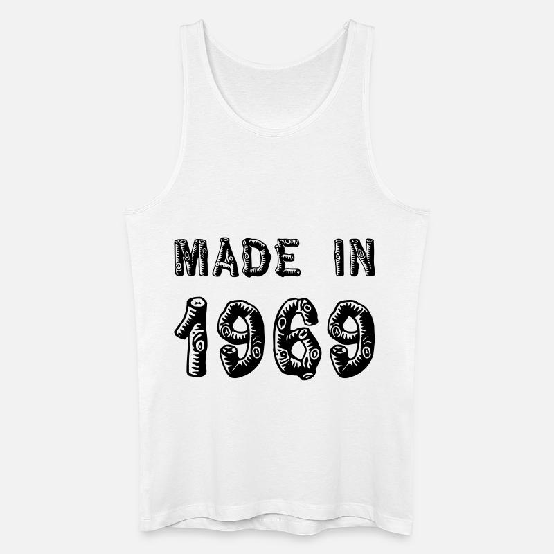 Made in 1969 - Männer Bio Tank Top - Weiß