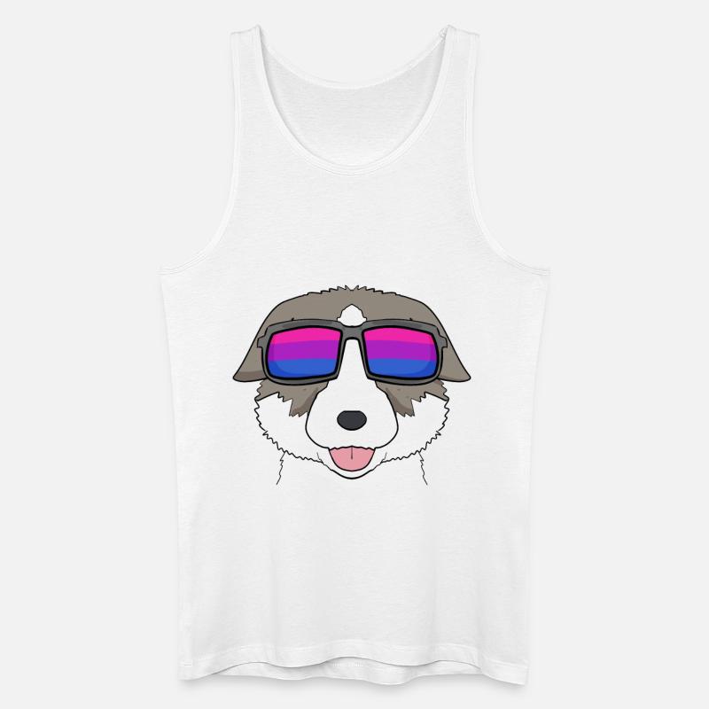 Bisexuell Thai Bangkaew Hund Geschenk - Männer Bio Tank Top - Weiß
