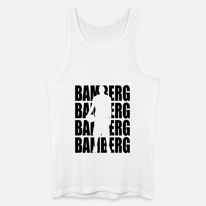 Bamberg Basketball - Männer Bio Tank Top - Weiß