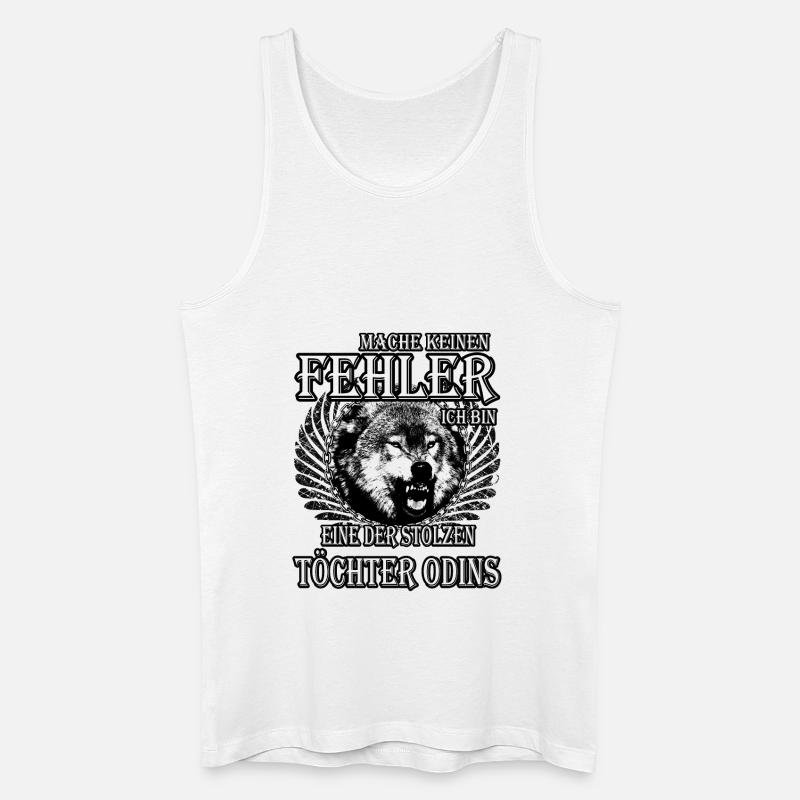 Töchter Odins - Männer Bio Tank Top - Weiß
