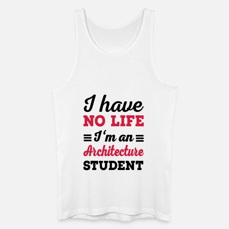 Architektur - Männer Bio Tank Top - Weiß
