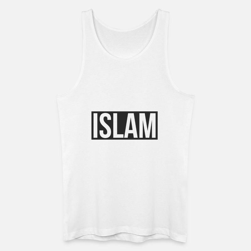 Islam - Men’s Organic Tank Top - white