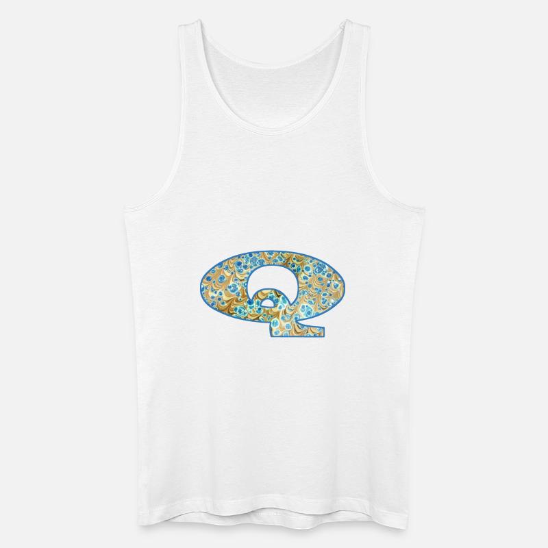 q e 243 - Männer Bio Tank Top - Weiß